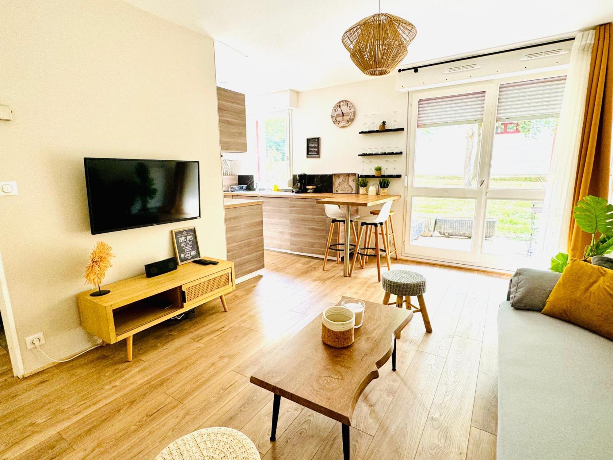 Bel Appartement Proche Parc & Lac Rennes Exterior foto